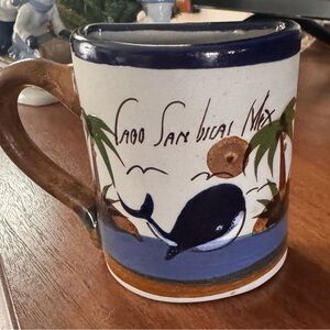 Whale Design Cabo San Lucas Mug